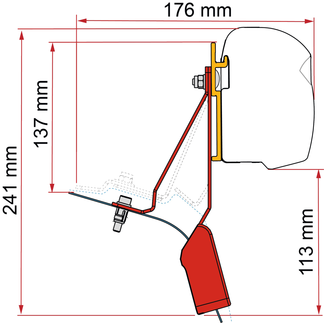 Fiamma Kit Ford Custom Nugget Lift Roof