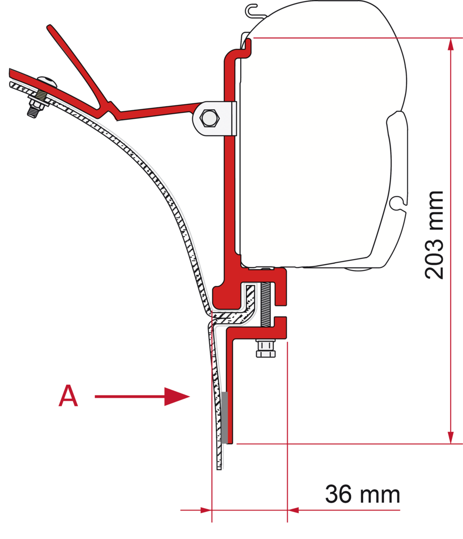 Fiamma Adapter-Kit Van