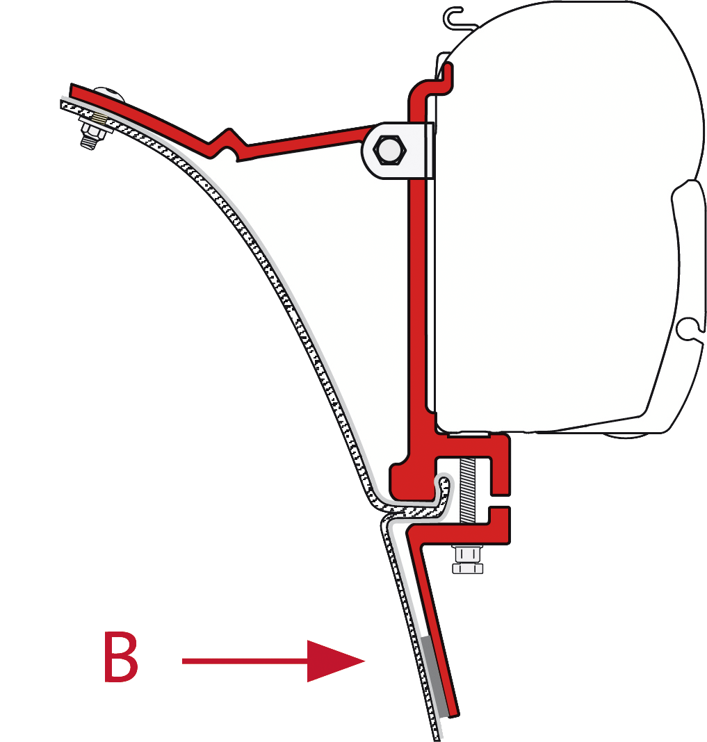Fiamma Adapter-Kit Van