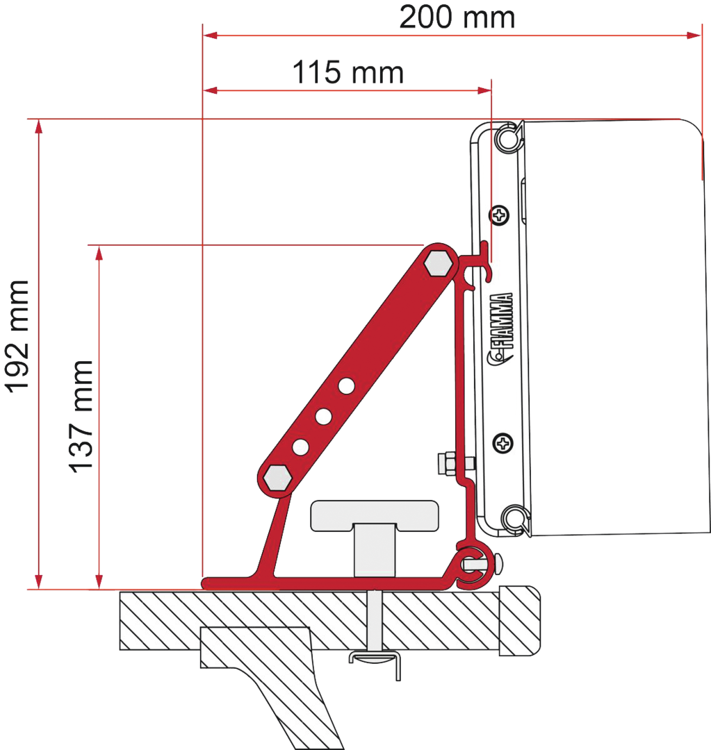 Fiamma Adapter Kit Auto