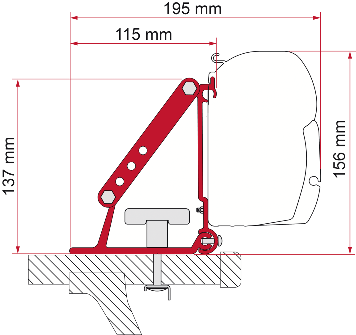 Fiamma Adapter Kit Auto
