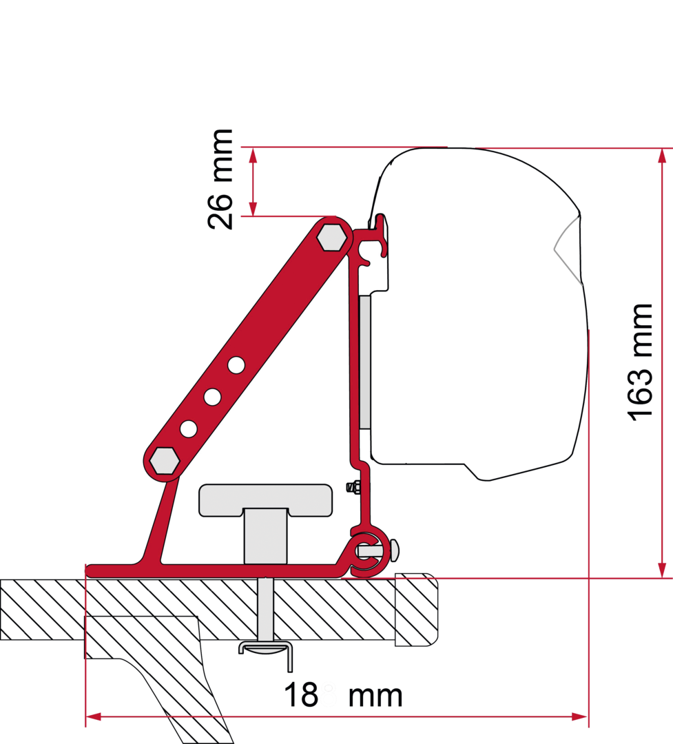 Fiamma Adapter Kit Auto
