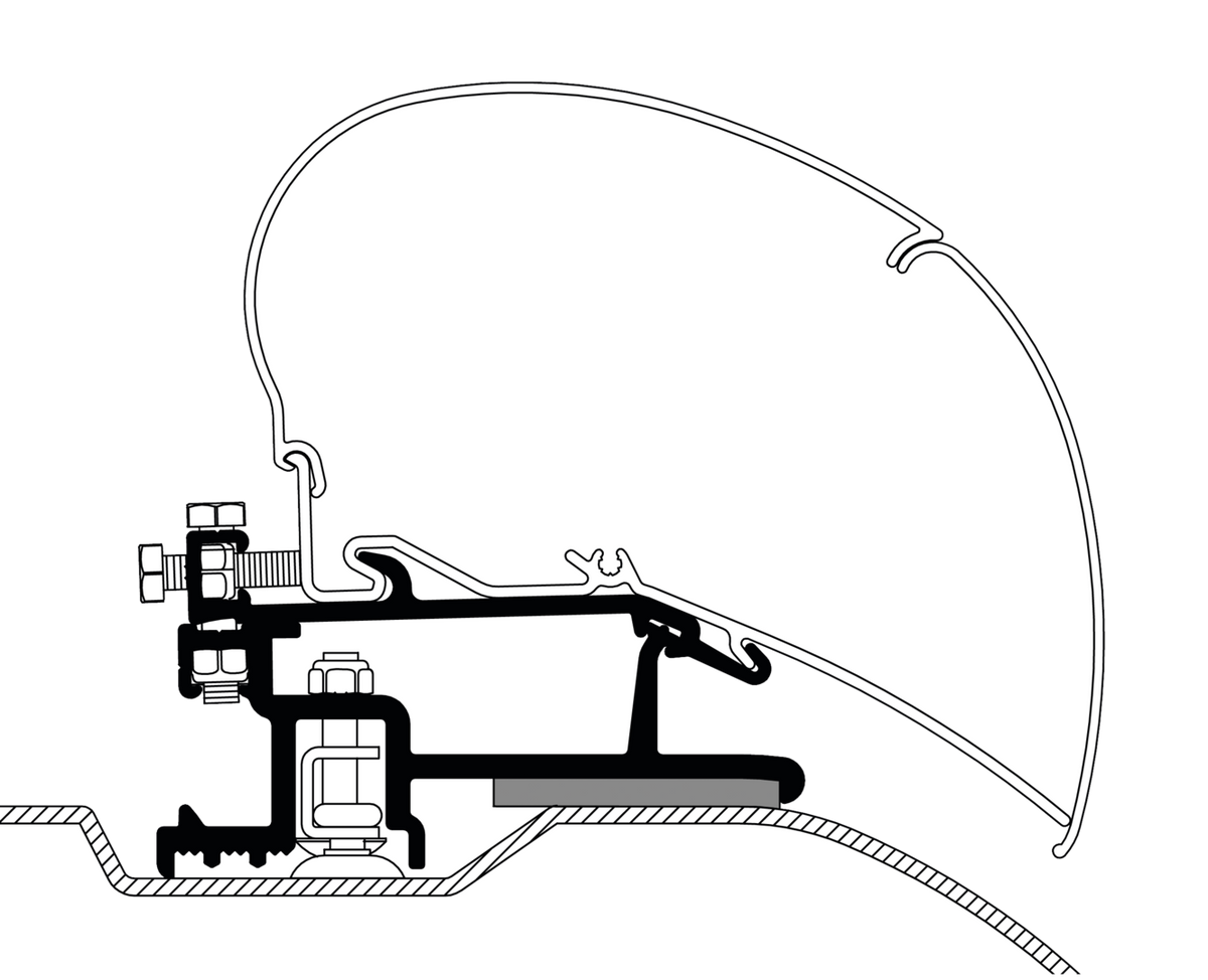 Thule Adapterset Serie 6 FD ab 06 325