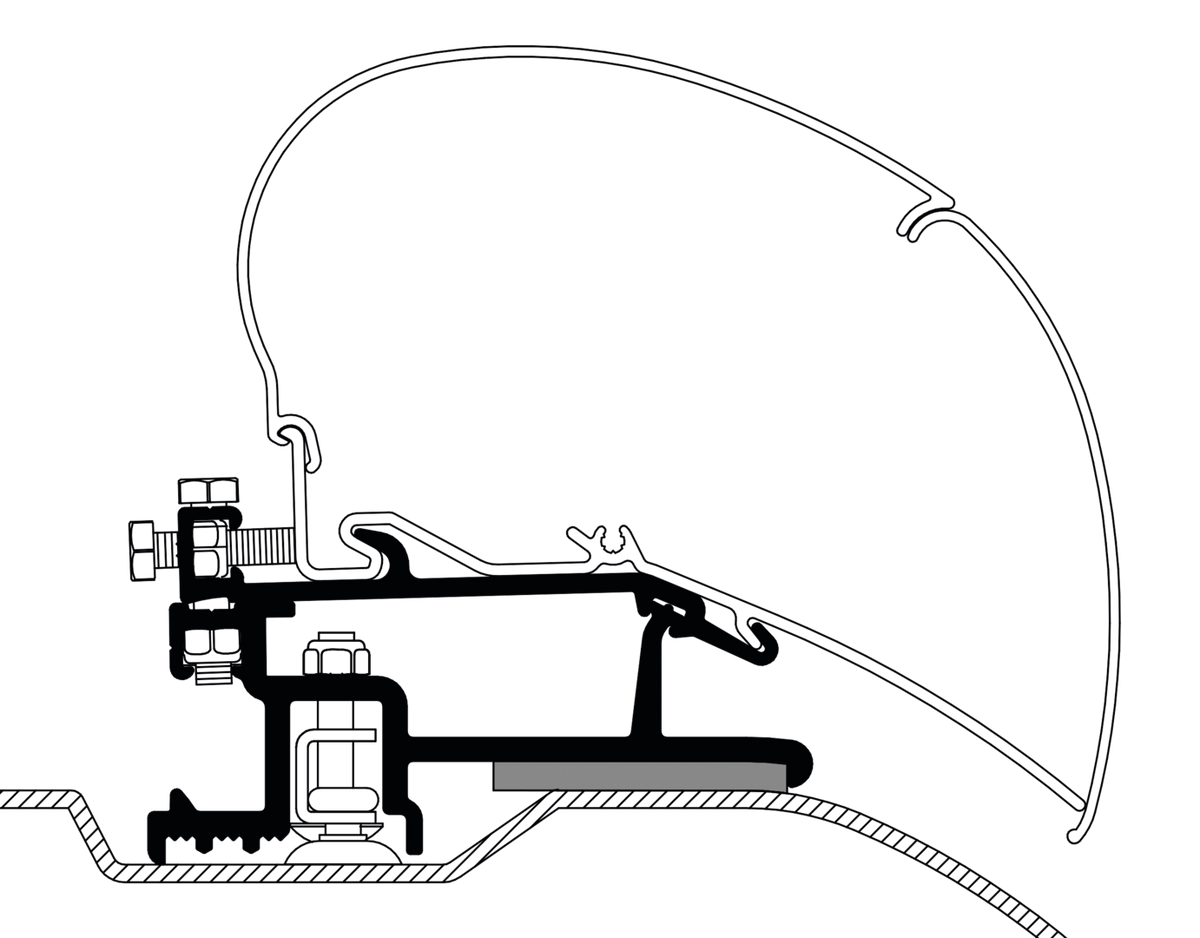 Thule Adapterset Serie 6 FD ab 06 375-400