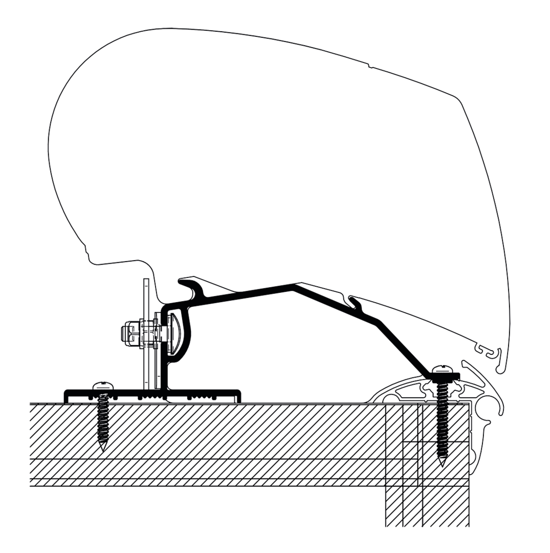 Thule Caravan Roof Adapter
