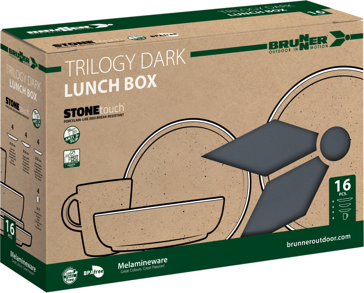 Brunner Lunch Box TRILOGY DARK