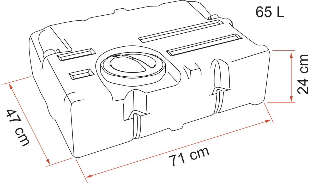 Fiamma Tank 70