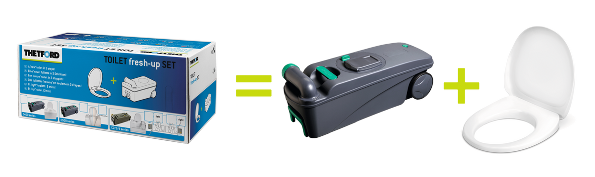Thetford Toilet FreshUp-Set C400