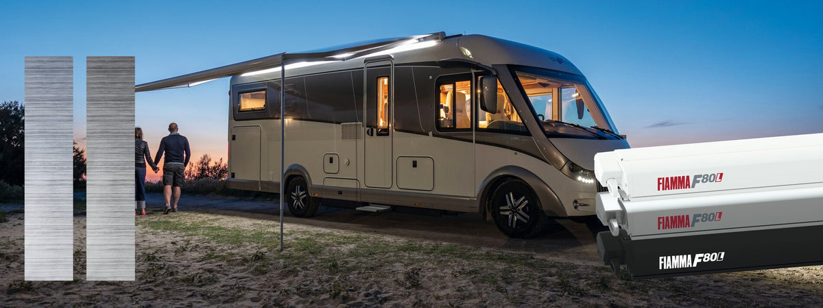 Fiamma F80L titanium 450 cm, Royal Grey (L2)(B)