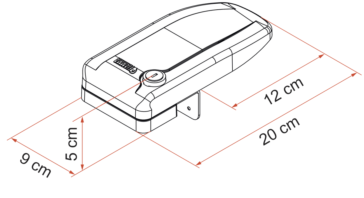 Fiamma Safe Door Magnum Frame