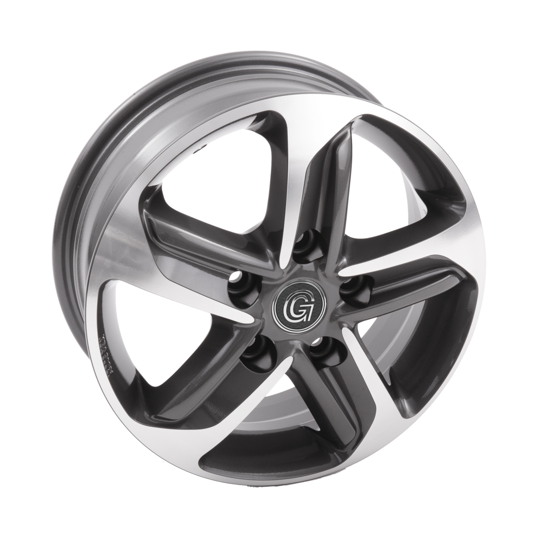 Goldschmitt Alufelge GSM10 6,5x16 Anthr. Polished