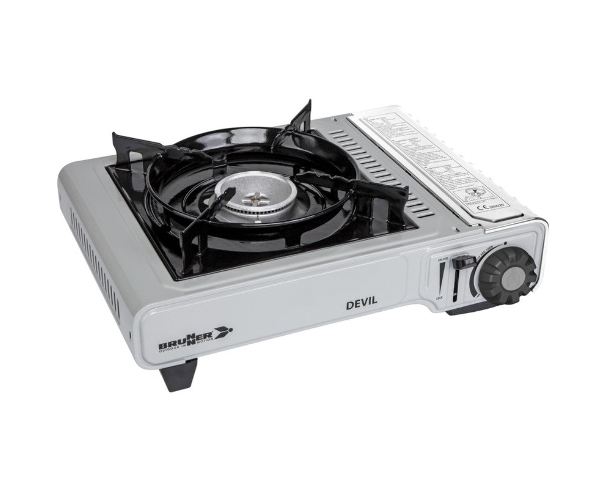 Camping Gas Kartuschen Kocher DEVIL von Brunner