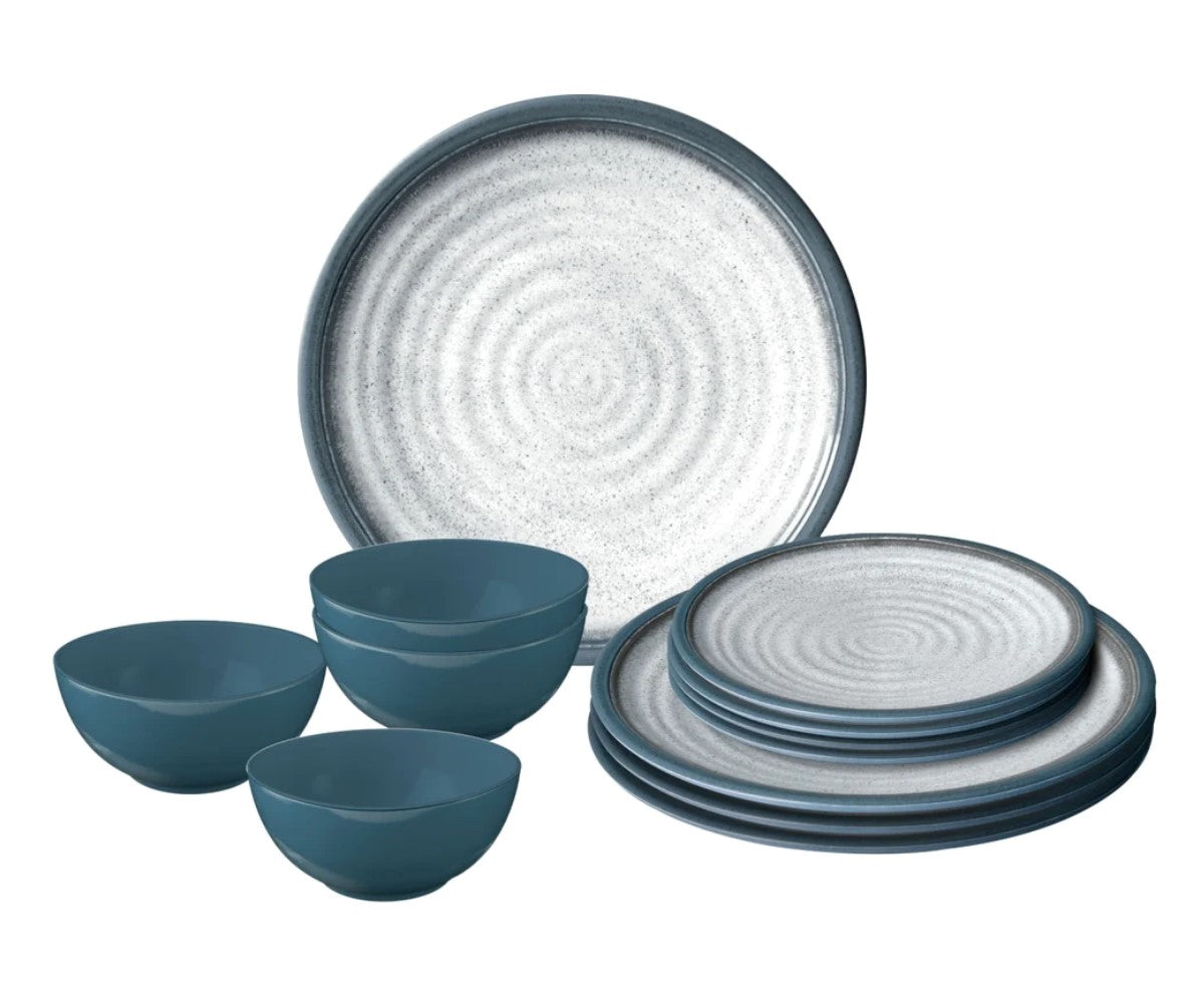 Brunner Midday TUSCANY Campinggeschirr Set aus Melamin