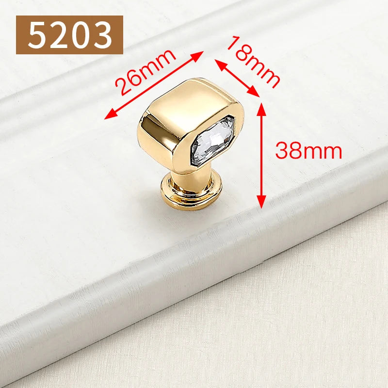 Möbelgriffe Luisa Gold farbig 5203