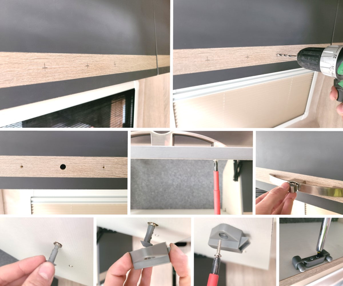 Montageprinzip Push Lock