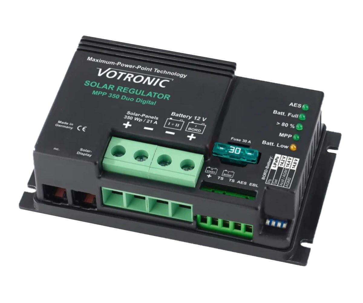 Votronic 12V Solar-Laderegler MPP 350 Duo Digital