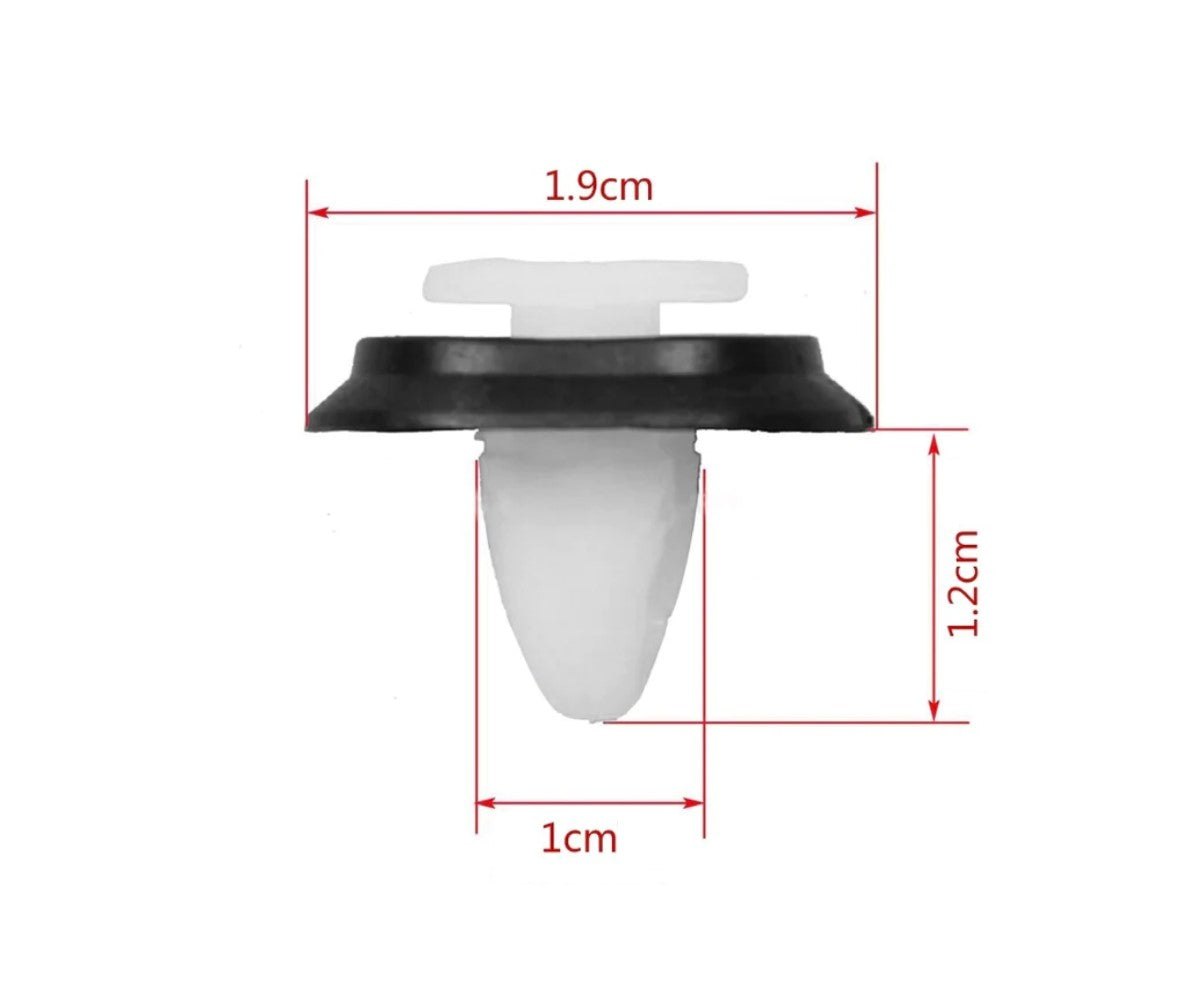 50x Befestigungsclips Verkleidung Clips Fiat Ducato