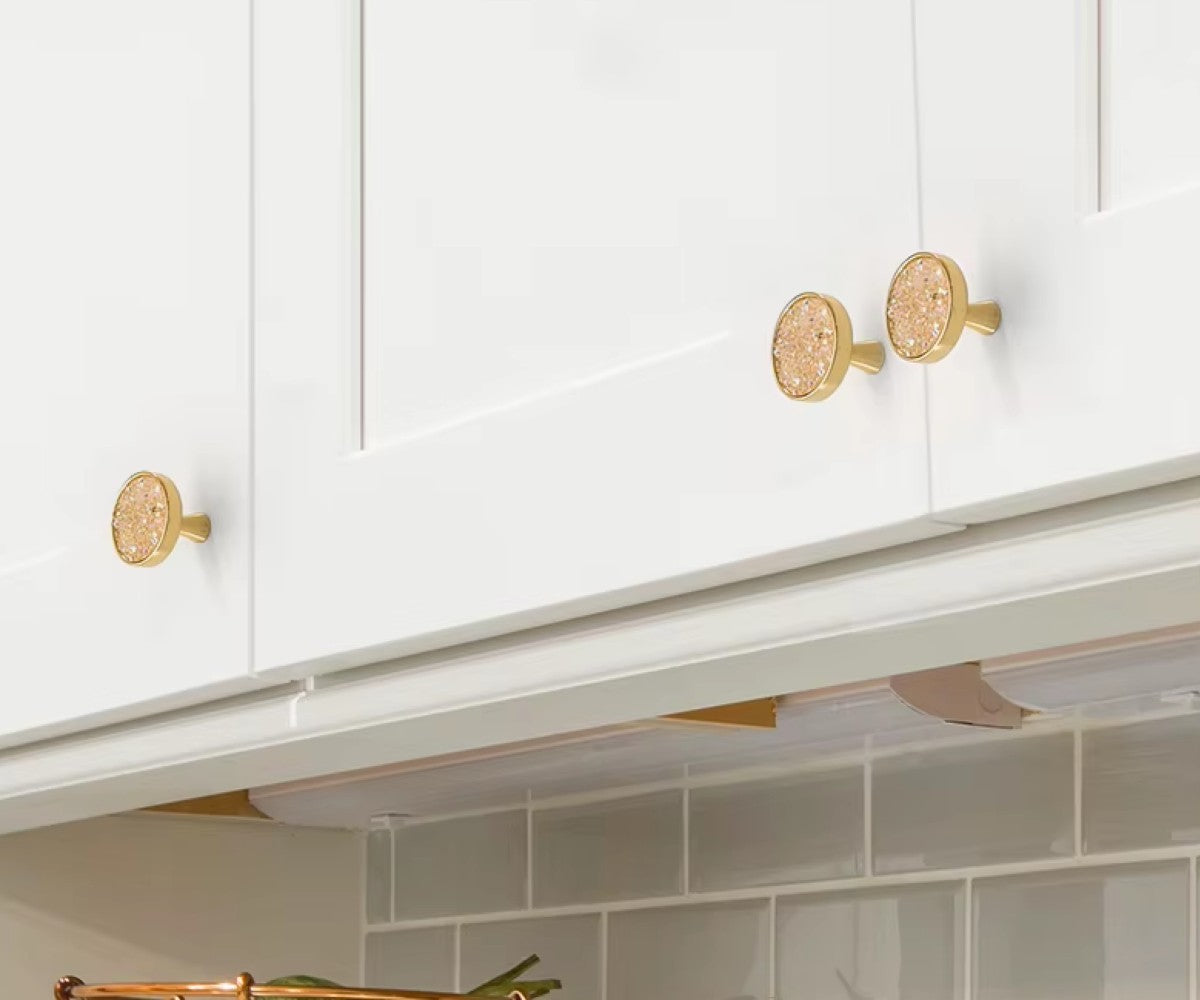 Möbelgriffe Luisa Gold farbig Küchengriffe