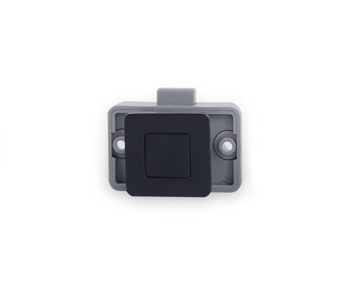 Push Lock Merle | Camper Möbelschloss quadratisch für 15mm Wandstärke