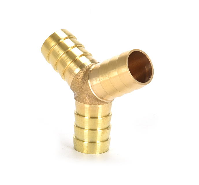 Schlauchverbinder Messing 10mm Y-Verbinder