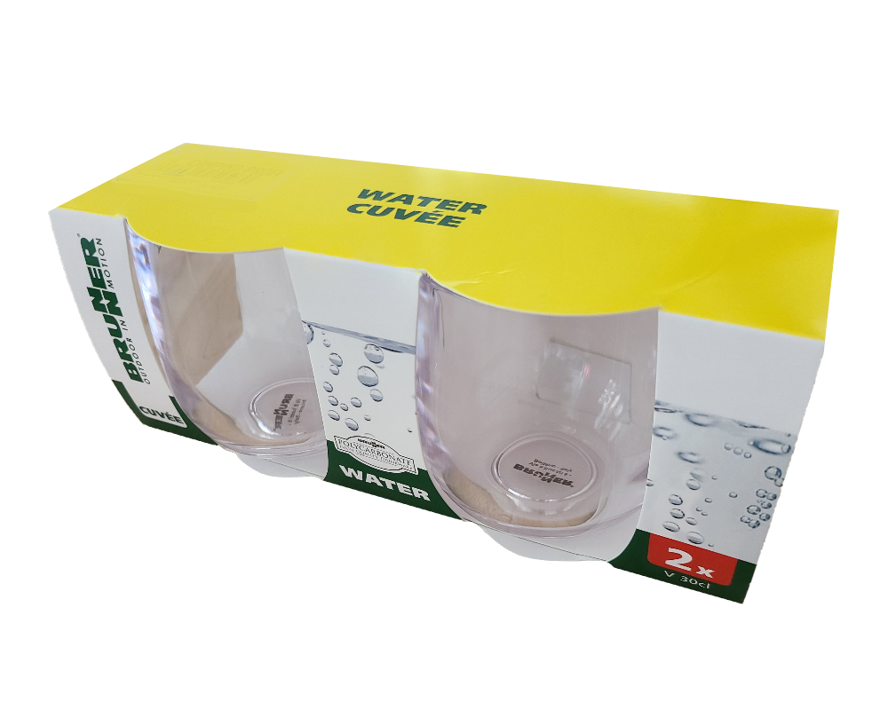 Brunner Wasserglas Cuvee 2-er Set