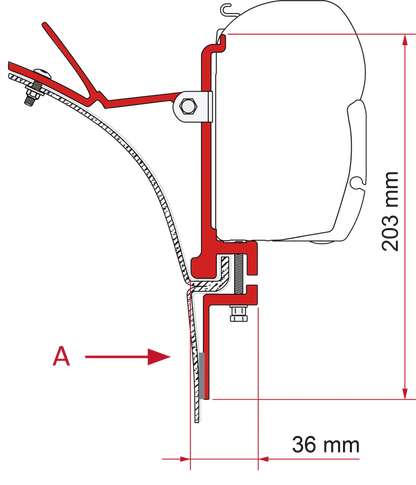 Fiamma Adapter-Kit Van