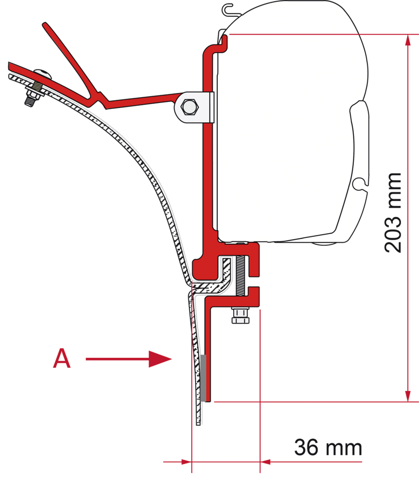 Fiamma Adapter-Kit Van