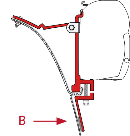 Fiamma Adapter-Kit Van