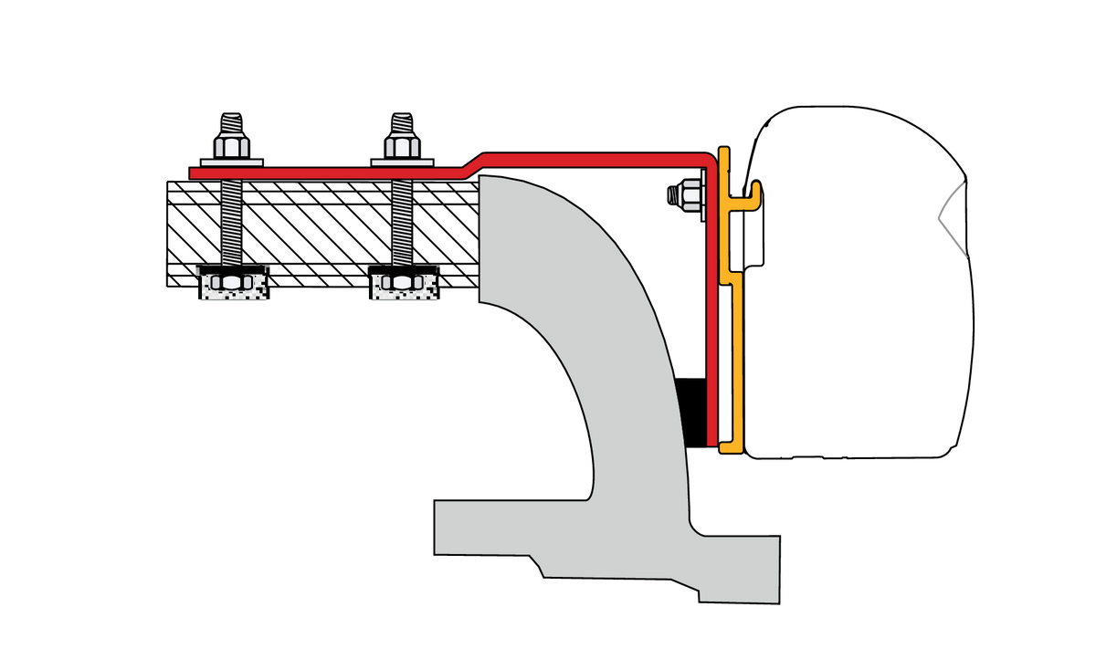Fiamma Adapter-Kit MB Vito