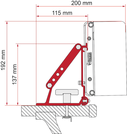 Fiamma Adapter Kit Auto