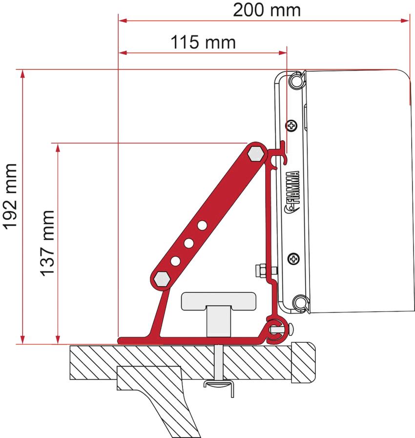 Fiamma Adapter Kit Auto