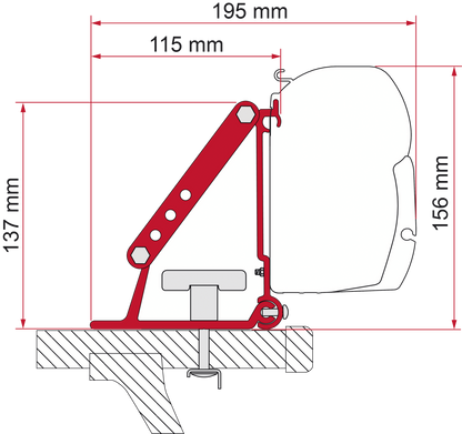Fiamma Adapter Kit Auto