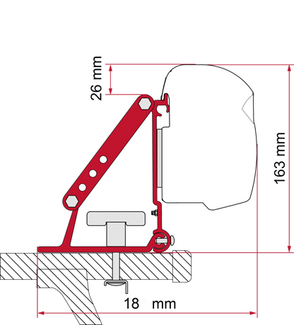 Fiamma Adapter Kit Auto