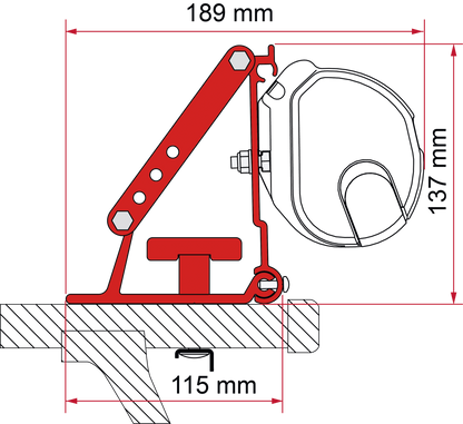 Fiamma Adapter Kit Auto