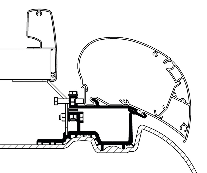 Thule Adapterset Serie 6 MBS-VW