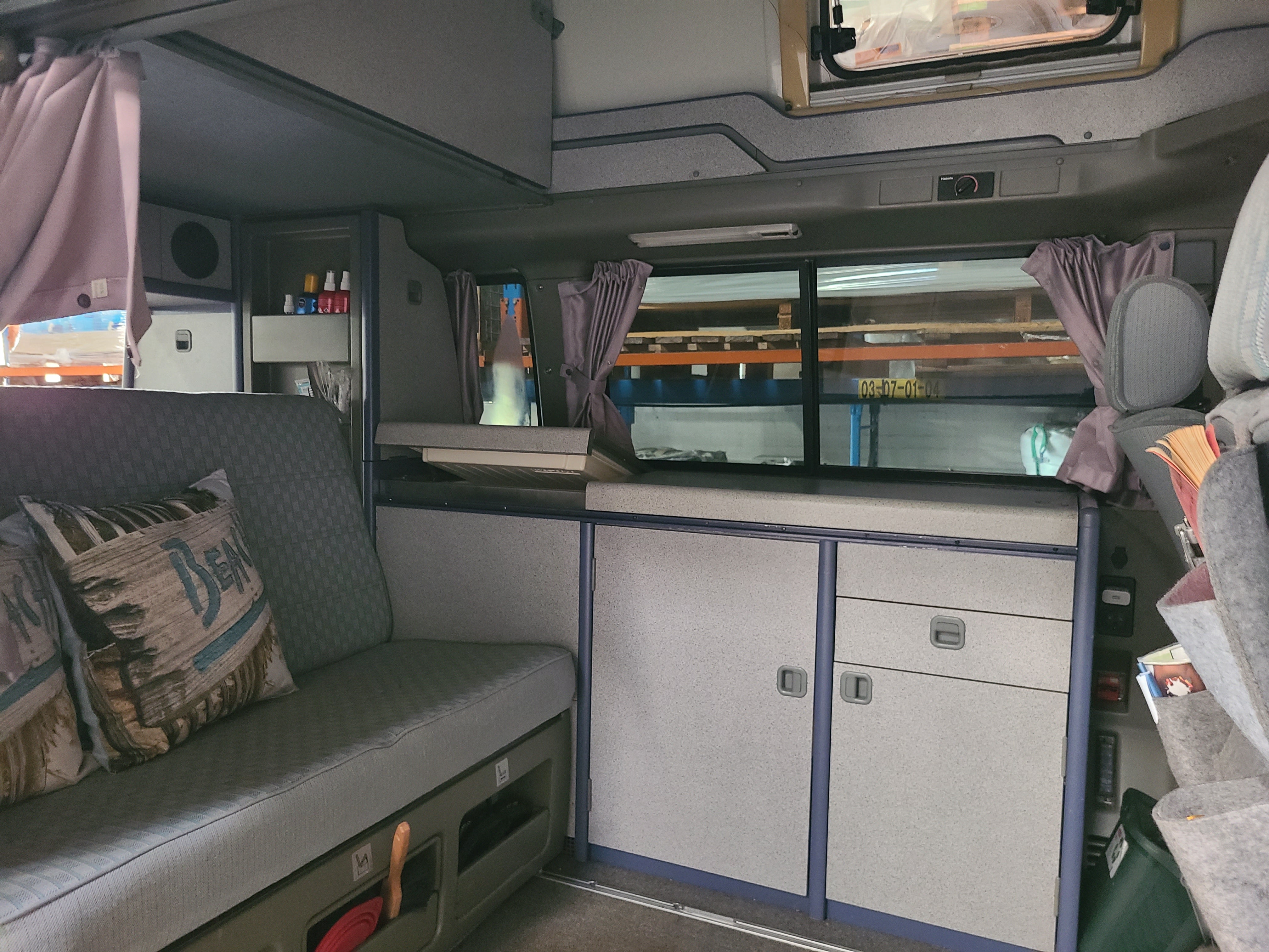 Kundenausbau Bulli von Pantheratec vorher