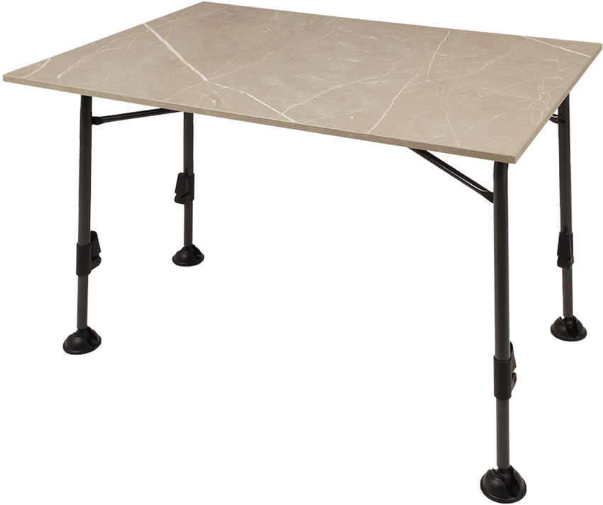 Travellife Tisch MIRANO taupe marble 80