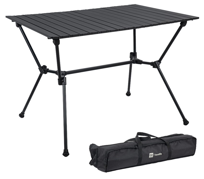 Tisch Travellife Finn black 100x70