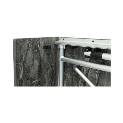 Travellife Tisch SORRENTO EXT 80 dark grey