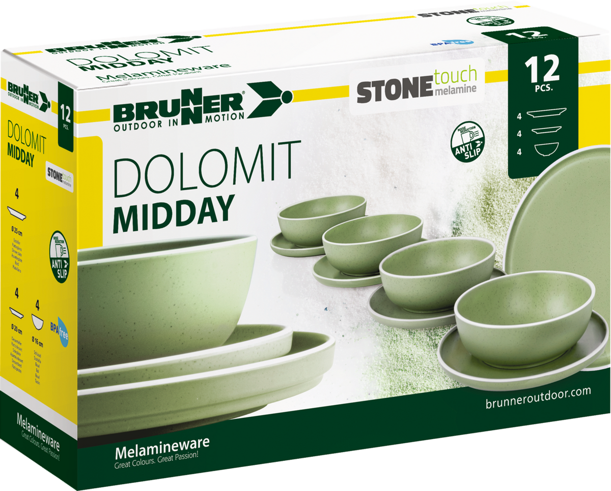 Brunner Midday DOLOMIT GREEN