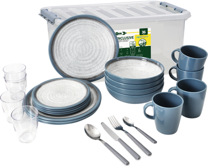 Brunner All inclusive Melamin-Set TUSCANY