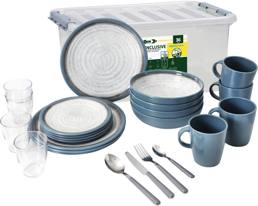 Brunner All inclusive Melamin-Set TUSCANY