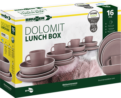 Brunner Lunch Box DOLOMIT ROSE