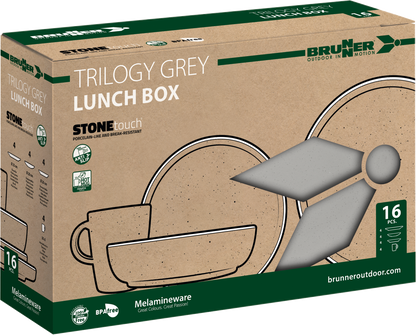 Brunner Lunch Box TRILOGY GREY