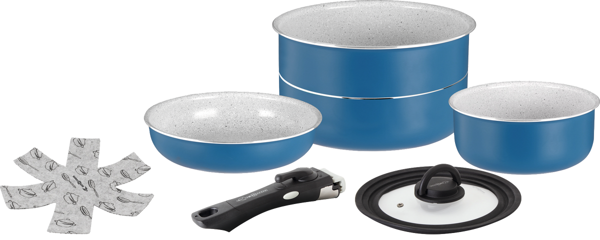 Brunner Topfset CAREZZA SPACEMASTER Ø 22 Vacubl.