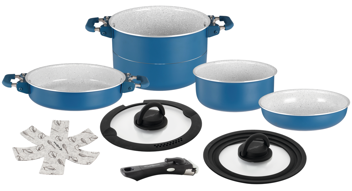 Brunner Topfset CAREZZA MAGNETOGRIP 7+1 ø 22