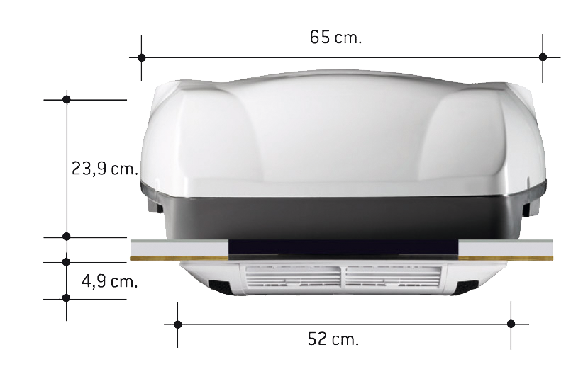 Teleco Klimaanlage Dualclima 12500H (S)