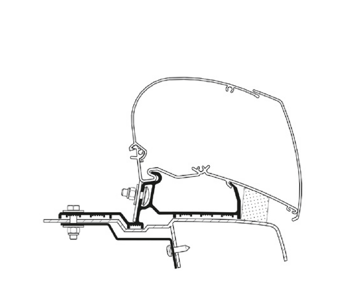 Thule Adapter Renault Master x62