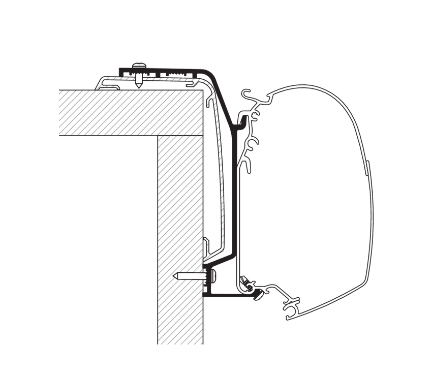 Thule Adapter Rapido Serie 6 2024-350cm