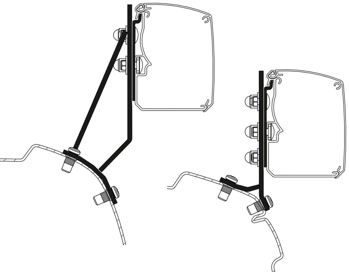Thule Adapter T 3200 Transit/Tourneo Cust V710